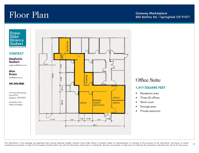 852-898 Beltline Rd, Springfield, OR à louer - Photo du bâtiment - Image 3 de 4