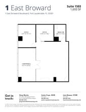 1 E Broward Blvd, Fort Lauderdale, FL for lease Floor Plan- Image 1 of 1