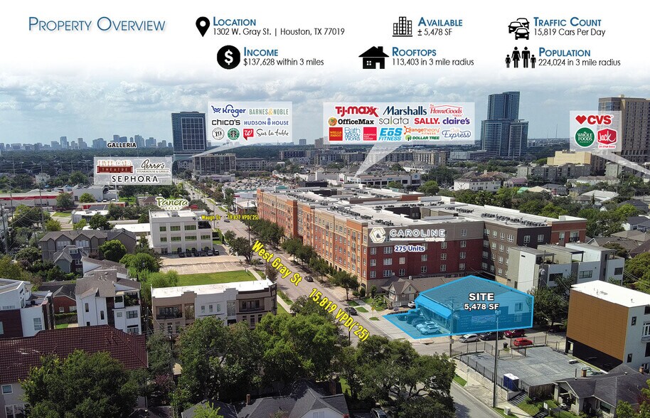 1302 W Gray St, Houston, TX à louer - Photo du bâtiment - Image 2 de 3