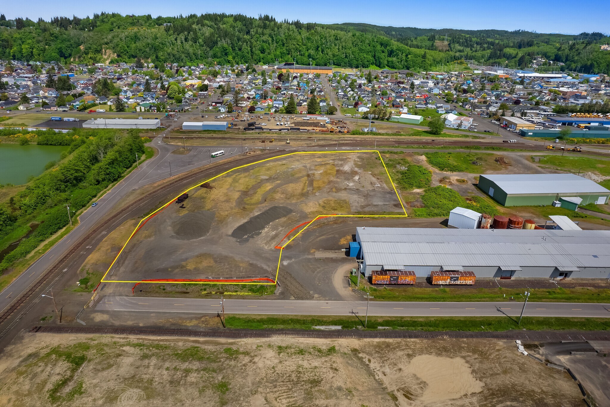 2901 Ingram St, Hoquiam, WA for lease Aerial- Image 1 of 9
