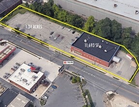 407 Central Ave, Johnstown, PA - Aerial  map view