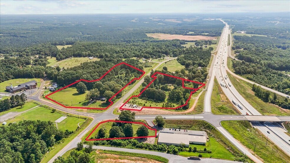 134 Macedonia Rd, Gaffney, SC à vendre - Aérien - Image 3 de 40