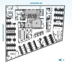 125 Queens Quay E, Toronto, ON for lease Floor Plan- Image 1 of 1