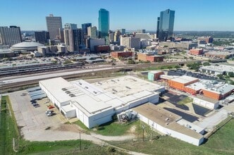 600 E 9th St, Fort Worth, TX - AERIAL map view
