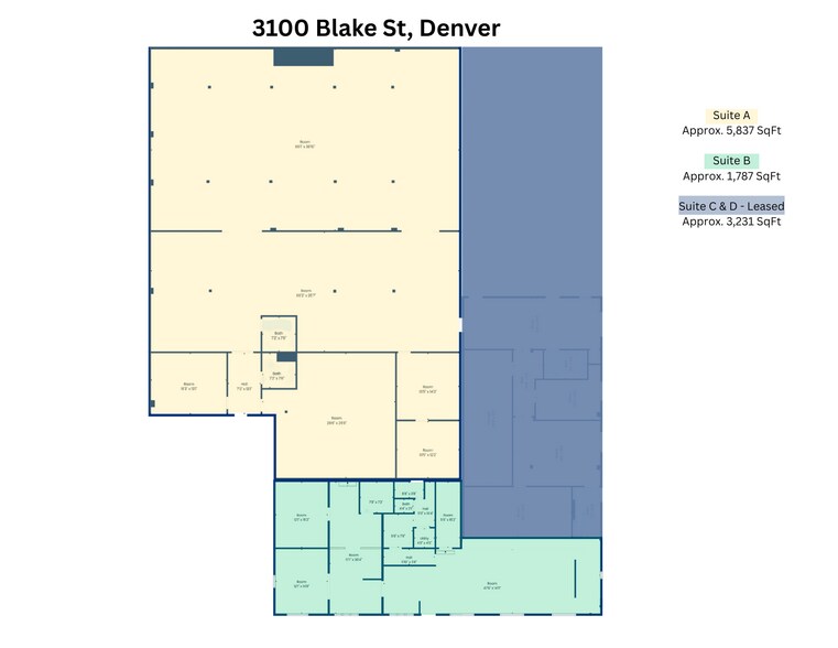 3100 Blake St, Denver, CO à louer - Photo du bâtiment - Image 2 de 14