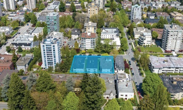 1316-1336 14th Av W, Vancouver, BC à vendre - Aérien - Image 1 de 2