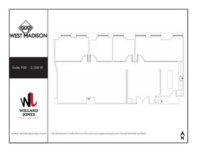 105 W Madison St, Chicago, IL à louer Plan d  tage- Image 1 de 1