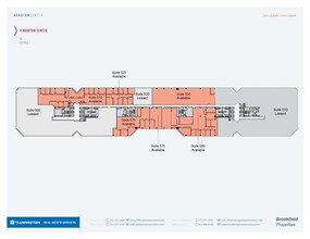 1331 Lamar St, Houston, TX à louer Plan d’étage- Image 1 de 1