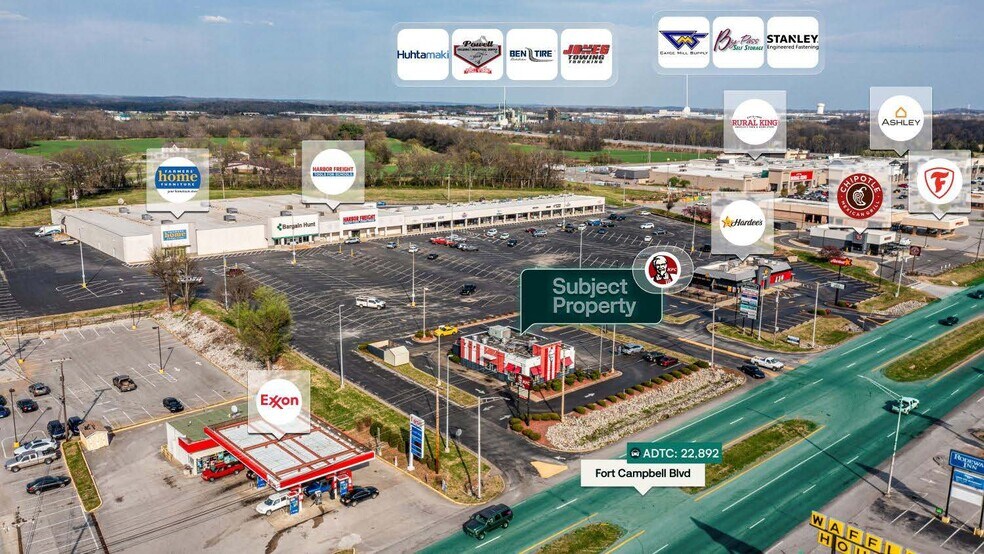 3000 Fort Campbell Blvd, Hopkinsville, KY à vendre - Photo du bâtiment - Image 2 de 3