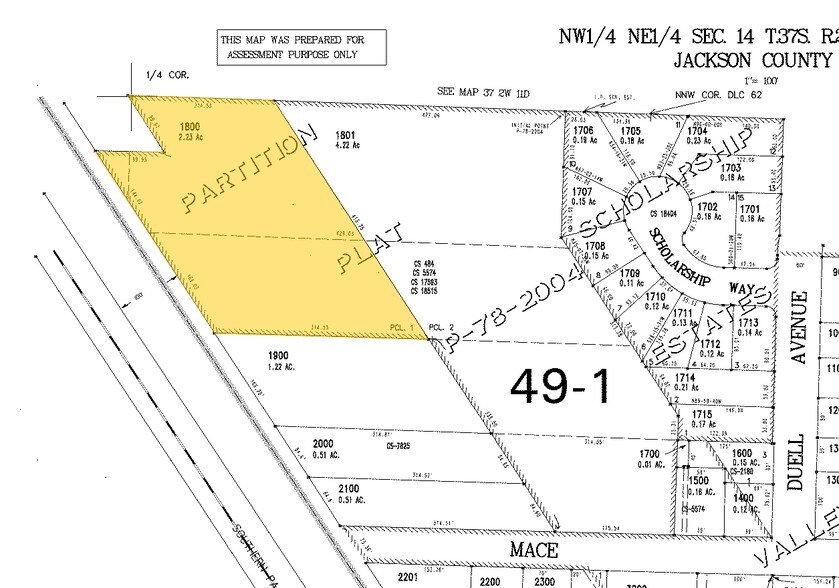 3600 N Pacific Hwy, Medford, OR à vendre - Plan cadastral - Image 2 de 7