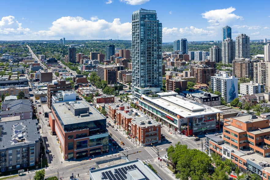 908 17th Ave SW, Calgary, AB for lease - Aerial - Image 2 of 3
