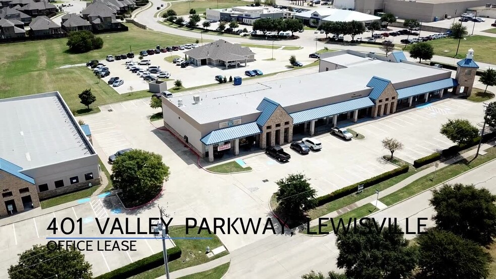 401 N Valley Pky, Lewisville, TX à louer - Vidéo sur l’inscription commerciale - Image 2 de 10