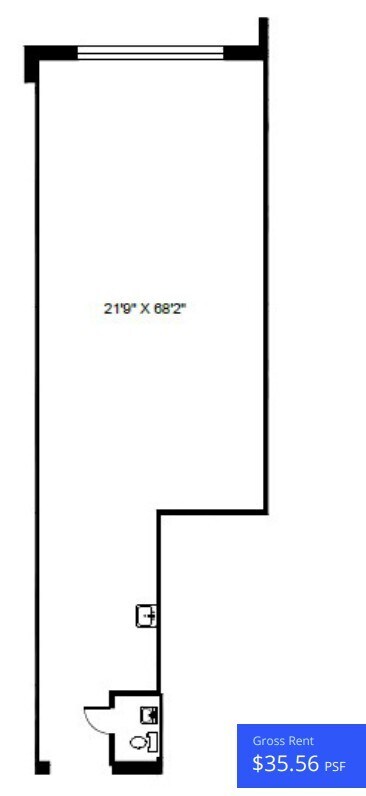 401 Logan Ave, Toronto, ON à louer Plan d’étage- Image 1 de 1