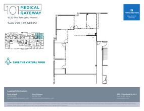 9520 W Palm Ln, Phoenix, AZ à louer Plan d’étage- Image 1 de 1