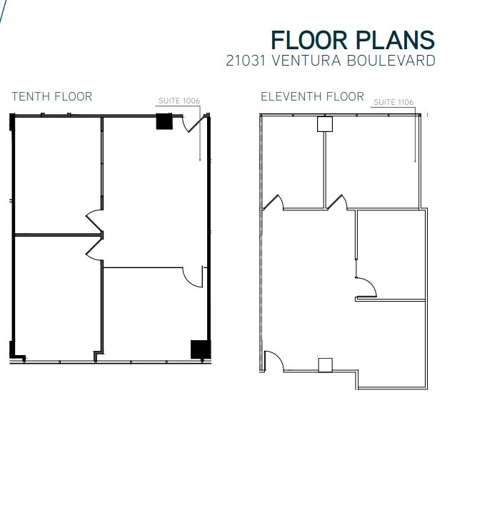 21021 Ventura Blvd, Woodland Hills, CA à louer Plan d  tage- Image 1 de 1