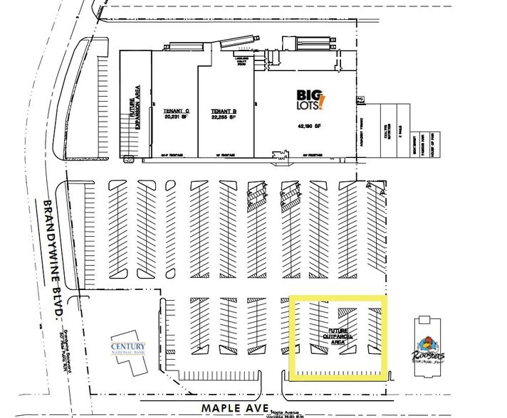 3515 Maple Ave, Zanesville, OH à louer - Plan de site - Image 3 de 3