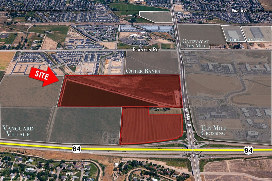 625 & TBD Ten Mile, Meridian, ID à vendre - Aérien - Image 1 de 4