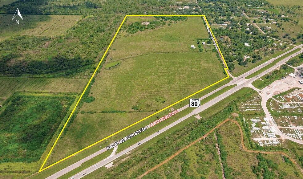 2830 Murray Rd, Fort Denaud, FL à vendre - Aérien - Image 3 de 7