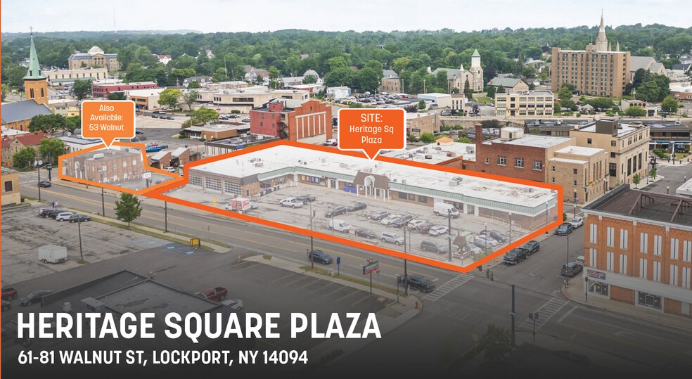 61-81 Walnut St, Lockport, NY à vendre - Photo du bâtiment - Image 1 de 15
