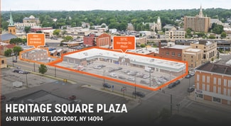 Plus de détails pour 61-81 Walnut St, Lockport, NY - Commerce de détail à vendre