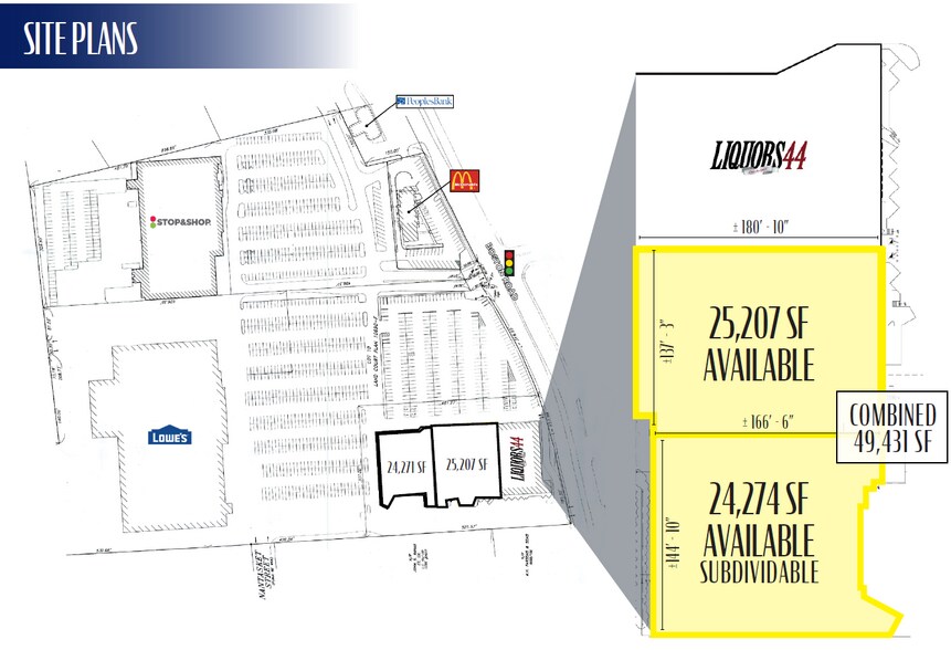 1522-1534 Boston Rd, Springfield, MA à louer - Photo du bâtiment - Image 2 de 5