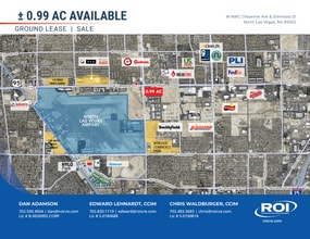 3000 Cheyenne, North Las Vegas, NV - AERIAL  map view