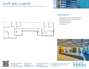 10600 W Higgins Rd, Rosemont, IL for lease Floor Plan- Image 1 of 1