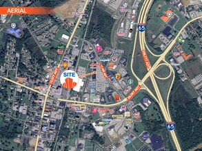 181-189 Adam Shepherd Pky, Shepherdsville, KY - Aérien Vue de la carte