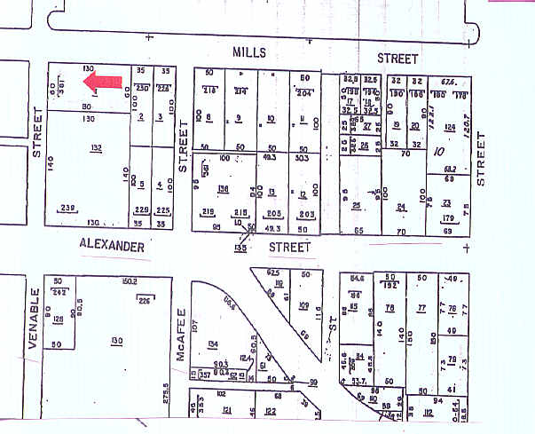 381 Venable St NW, Atlanta, GA à vendre - Plan cadastral - Image 2 de 3