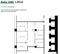 439 University Ave, Toronto, ON à louer Plan d’étage- Image 1 de 1