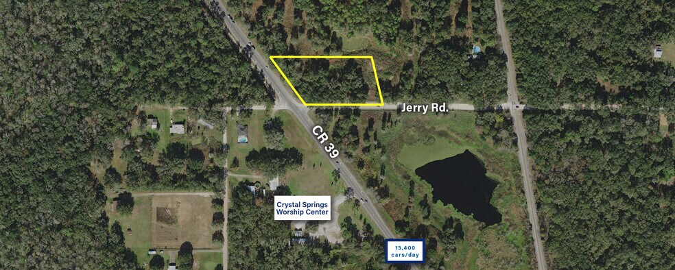 NE Corner CR 39 and Jerry Road, Crystal Springs, FL for sale - Primary Photo - Image 2 of 12