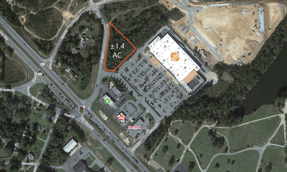 U.S. Hwy 280/431 & Phenix Dr, Phenix City, AL à vendre - Photo du bâtiment - Image 1 de 3