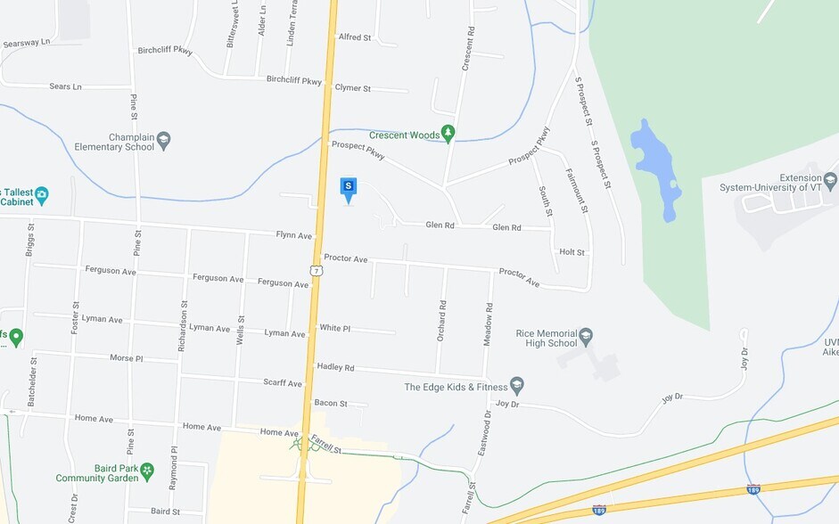 346 Shelburne Rd, Burlington, VT à louer - Plan cadastral - Image 2 de 8