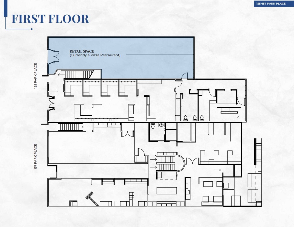 151-157 Park Pl, Richmond, CA for lease Floor Plan- Image 1 of 1