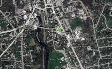 58 Court St, Middlebury, VT - Aérien  Vue de la carte