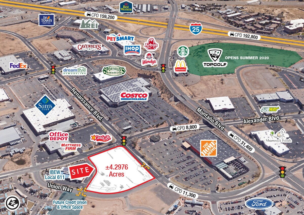 1301 Renaissance Blvd, Albuquerque, NM for lease Building Photo- Image 1 of 4