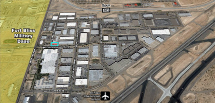 5 Butterfield Trail Blvd, El Paso, TX - AÉRIEN  Vue de la carte