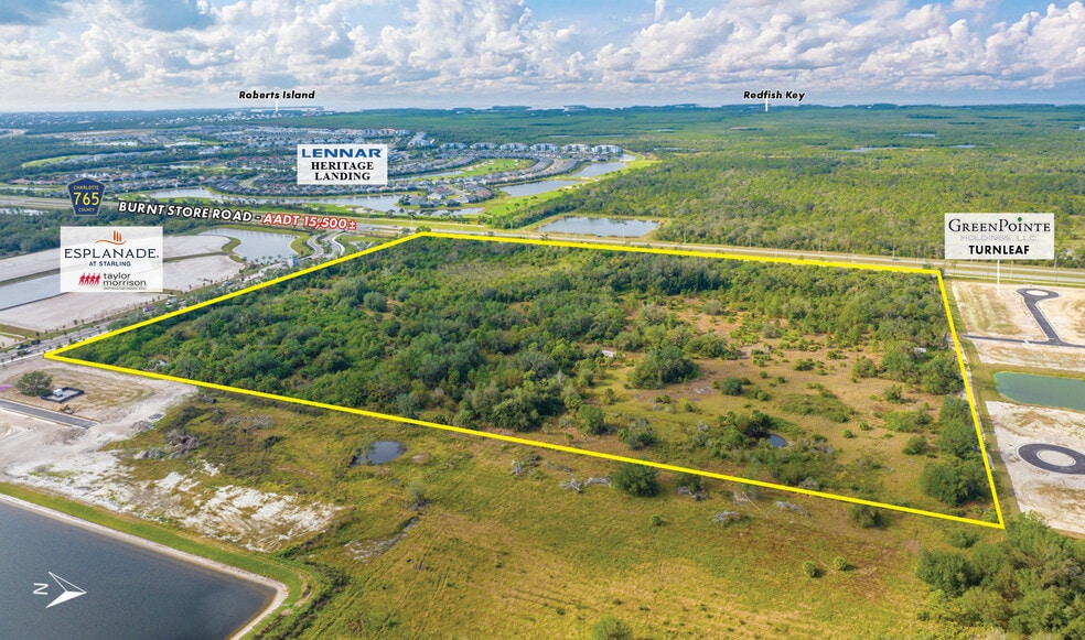 13416 Burnt Store Rd, Punta Gorda, FL à vendre - Aérien - Image 3 de 4