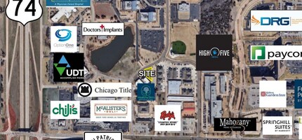 13924 Wireless Way, Oklahoma City, OK - AÉRIEN Vue de la carte