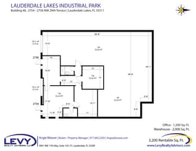 2696 NW 31st Ave, Lauderdale Lakes, FL for lease Floor Plan- Image 2 of 2