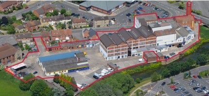 New Broughton Rd, Melksham, WIL - Aérien  Vue de la carte