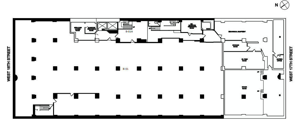 44 W 18th St, New York, NY for lease Floor Plan- Image 1 of 1