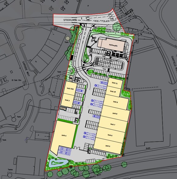 2 Garside Way, Aylesbury à louer - Plan de site - Image 1 de 4