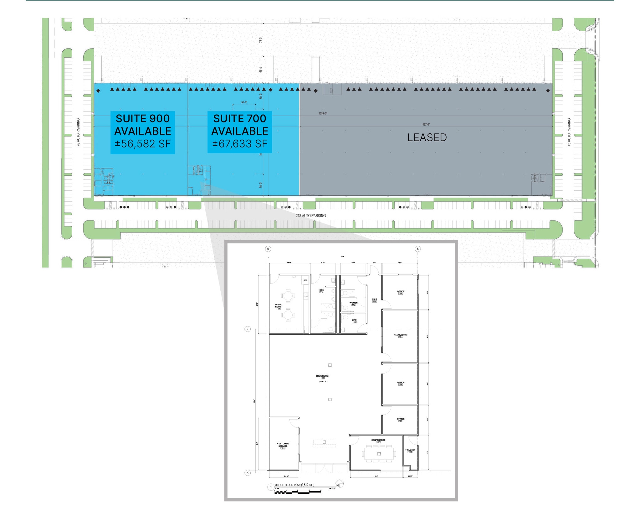 7205 W Buckeye Rd, Phoenix, AZ à louer Plan de site- Image 1 de 1