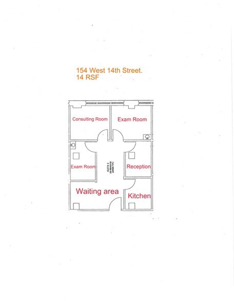 154 W 14th St, New York, NY for lease - Site Plan - Image 2 of 8