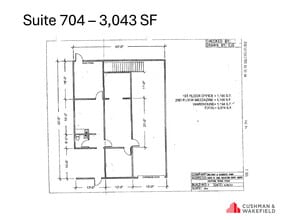 5829 W Sam Houston Pky N, Houston, TX à louer Plan d’étage- Image 1 de 1