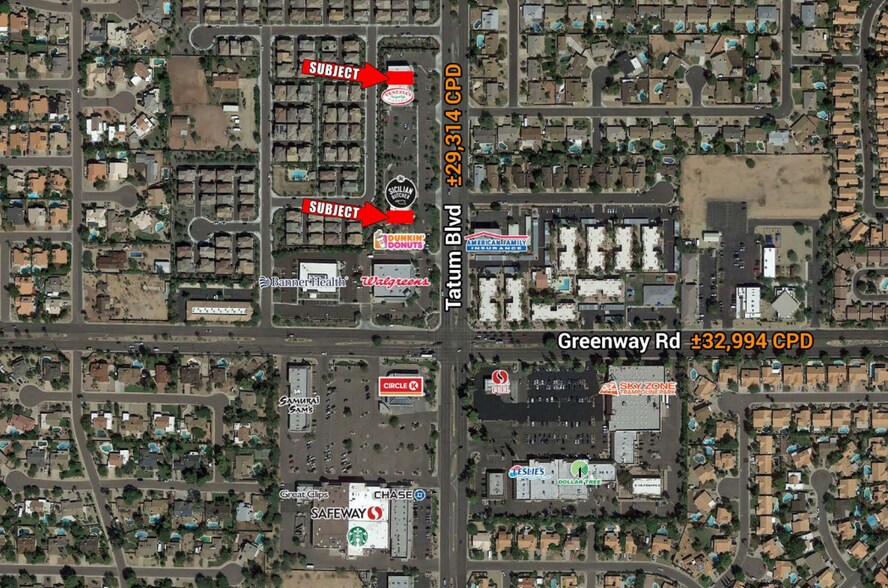 Tatum & Greenway, Phoenix, AZ à louer - Photo du bâtiment - Image 2 de 13