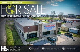 Plus de détails pour 2839 Race St, Jonesboro, AR - Commerce de détail à vendre