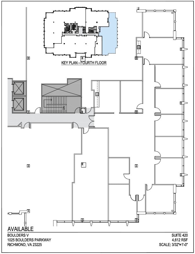 7501 Boulder View Dr, North Chesterfield, VA for lease Floor Plan- Image 1 of 1