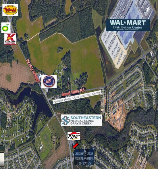 1277 Chickenfoot Rd, Hope Mills, NC à vendre - Photo du bâtiment - Image 2 de 3